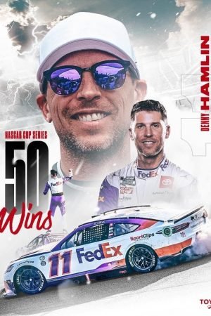 NASCAR driver poster 2026